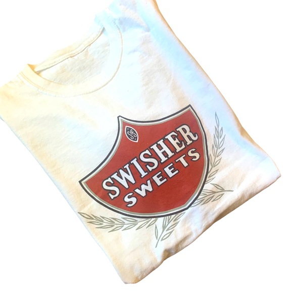 Other - White Swisher Sweets Logo T-sirt